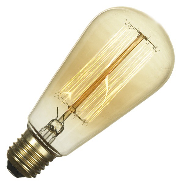 Foton | E27 60W Edison FL-Vintage ST64 220 64*146    Foton