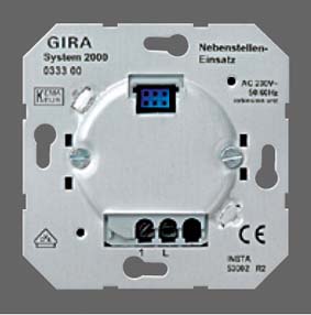 GIRA | 033300 Механизм доп. устройства System 2000 Gira